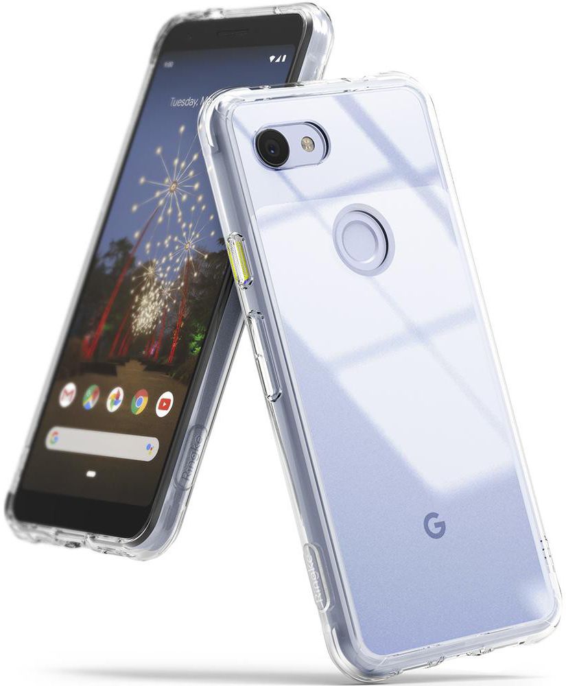 Ringke Fusion Google Pixel 3A Hoesje Transparant afbeelding 1