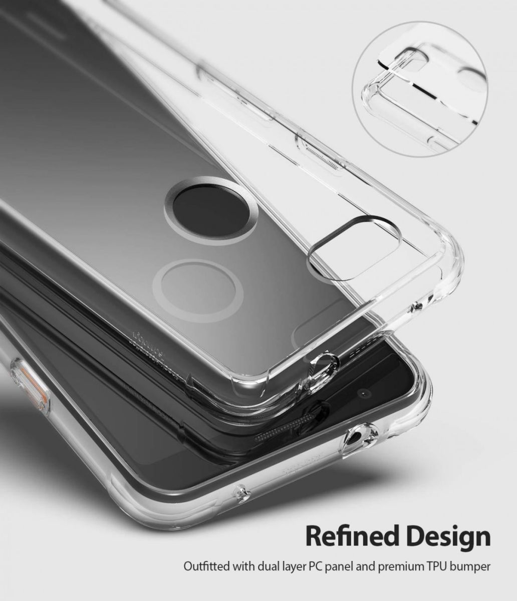 Ringke Fusion Google Pixel 3A Hoesje Transparant afbeelding 4