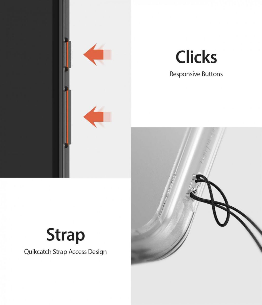 Ringke Fusion Google Pixel 3A Hoesje Transparant afbeelding 5