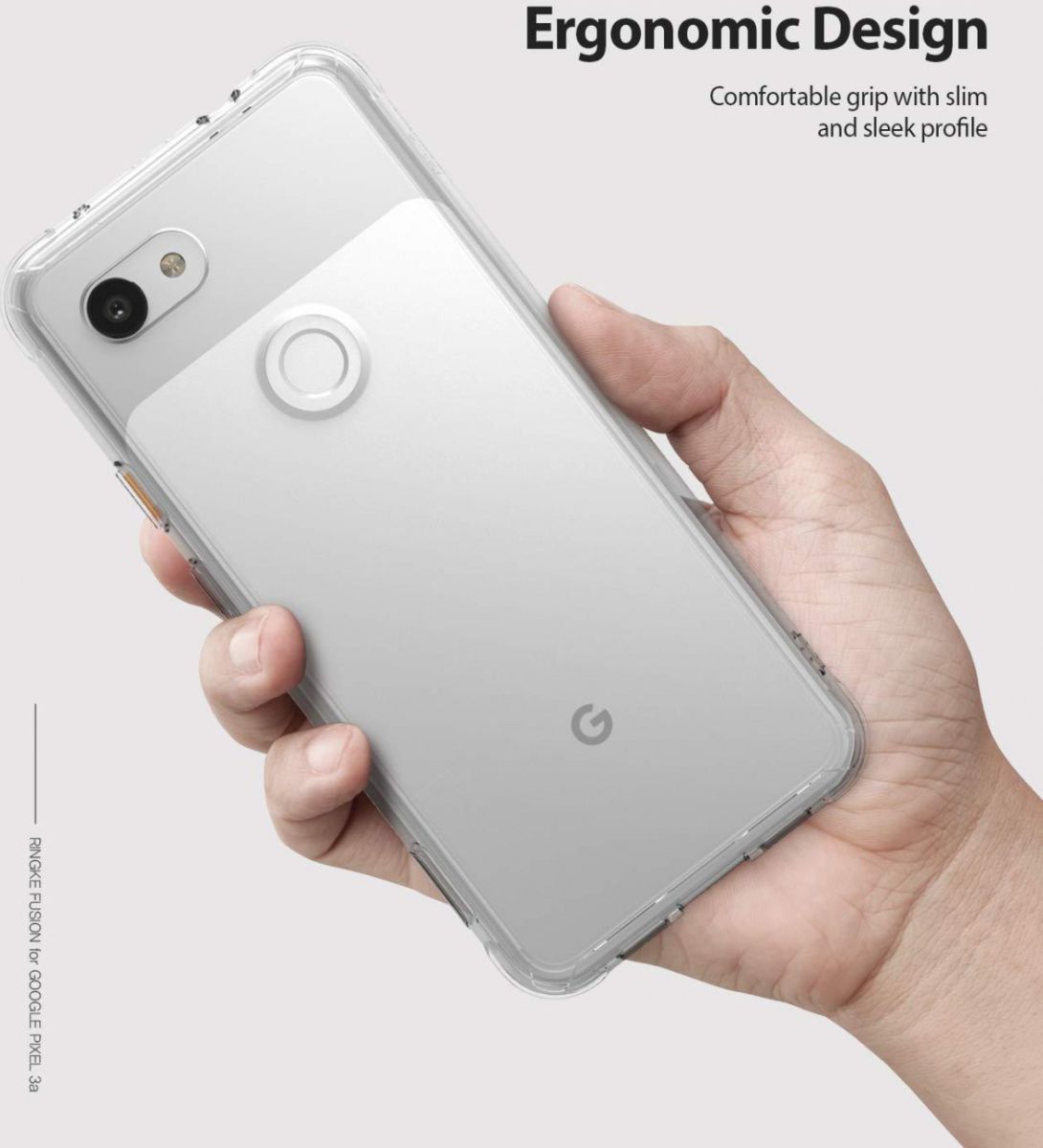 Ringke Fusion Google Pixel 3A Hoesje Transparant afbeelding 9