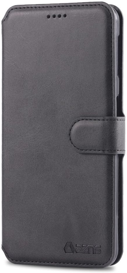 AZNS Samsung Galaxy A70 Wallet Stand Hoesje Zwart afbeelding 2