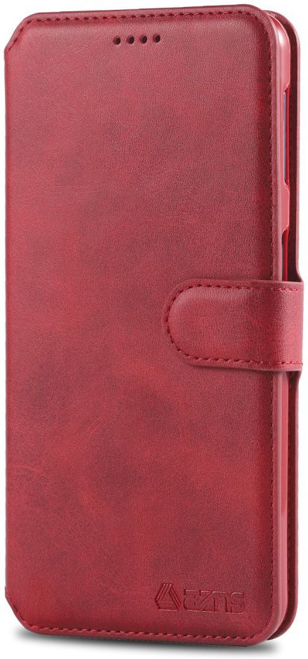AZNS Samsung Galaxy A70 Wallet Stand Hoesje Rood afbeelding 2