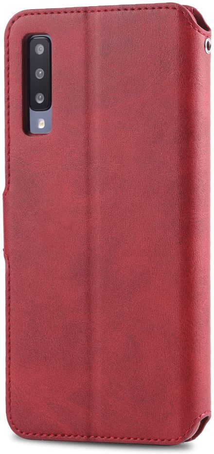 AZNS Samsung Galaxy A70 Wallet Stand Hoesje Rood afbeelding 3