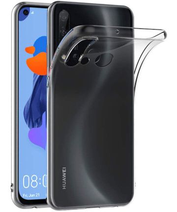 Huawei P20 Lite (2019) TPU Hoesje Transparant Hoesjes