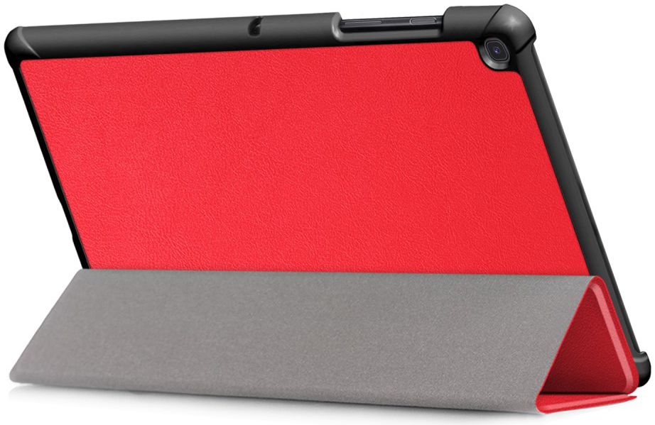 Samsung Galaxy Tab S5e Hoes Tri-Fold Rood afbeelding 2