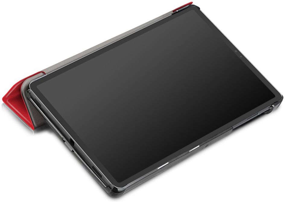 Samsung Galaxy Tab S5e Hoes Tri-Fold Rood afbeelding 3