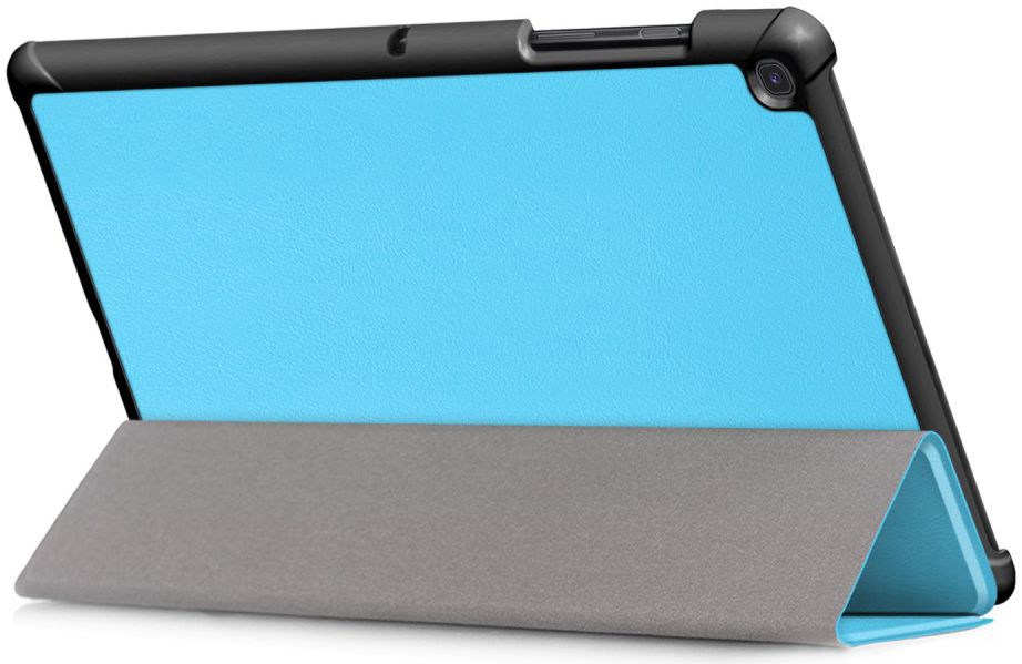 Samsung Galaxy Tab S5e Hoes Tri-Fold Blauw afbeelding 2