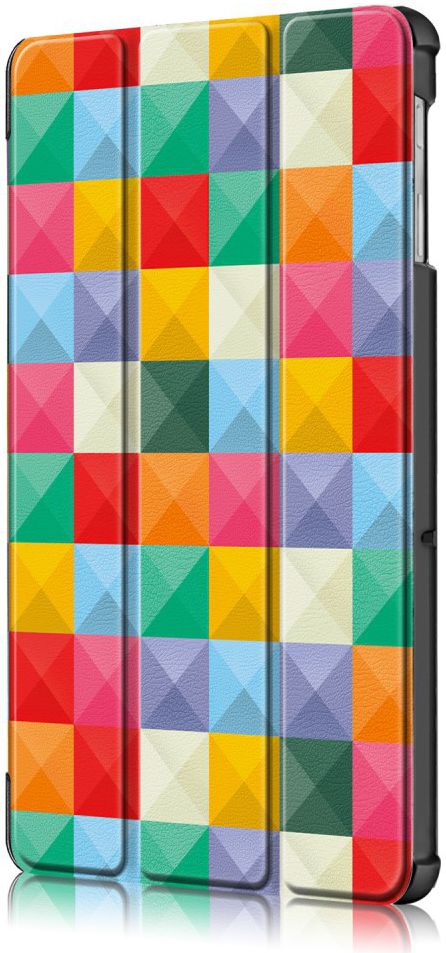 Samsung Galaxy Tab S5e Tri-Fold Hoes met Triangles Print afbeelding 8