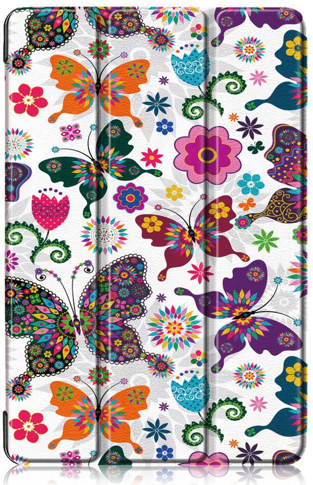 Samsung Galaxy Tab S5e Tri-Fold Hoes met Butterfly Print afbeelding 6