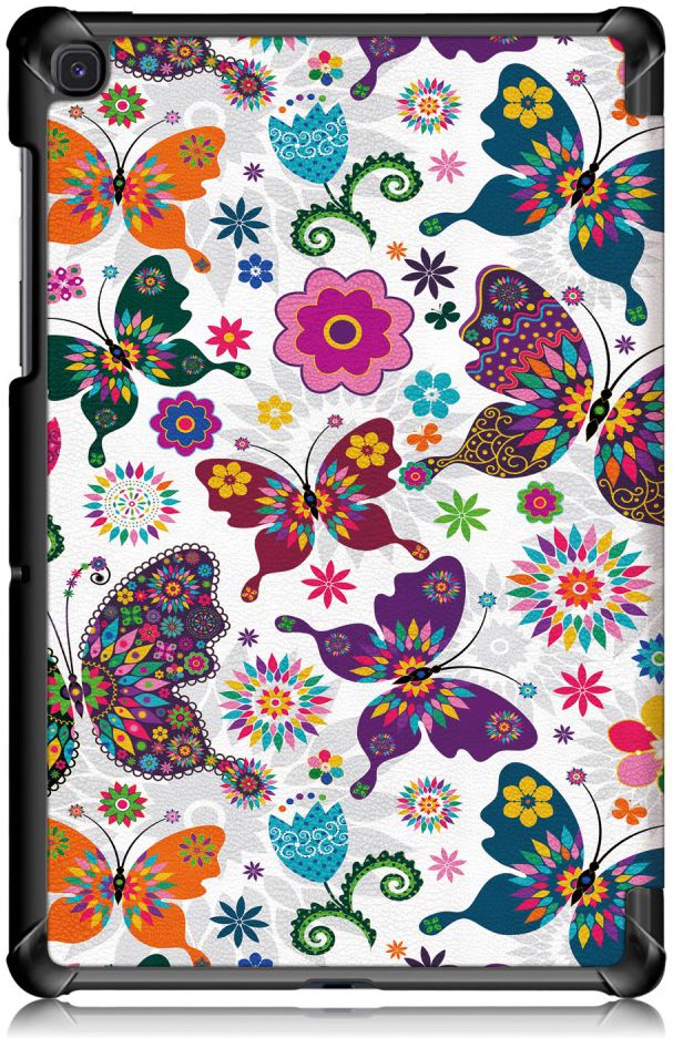 Samsung Galaxy Tab S5e Tri-Fold Hoes met Butterfly Print afbeelding 7