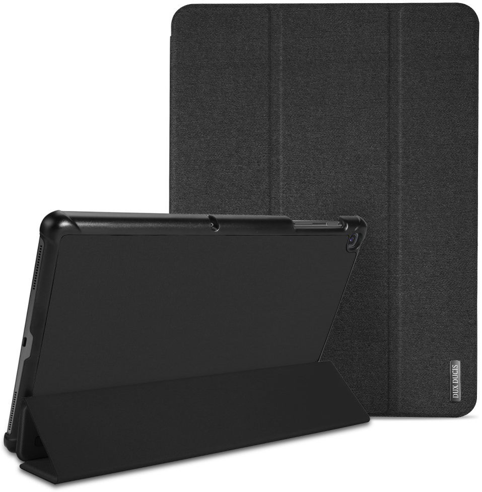 Dux Ducis Domo Series Samsung Galaxy Tab S5e Tri-fold Hoes Zwart afbeelding 2