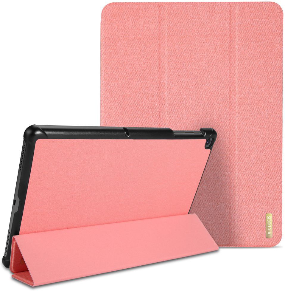 Dux Ducis Domo Series Samsung Galaxy Tab S5e Tri-fold Hoes Roze afbeelding 2