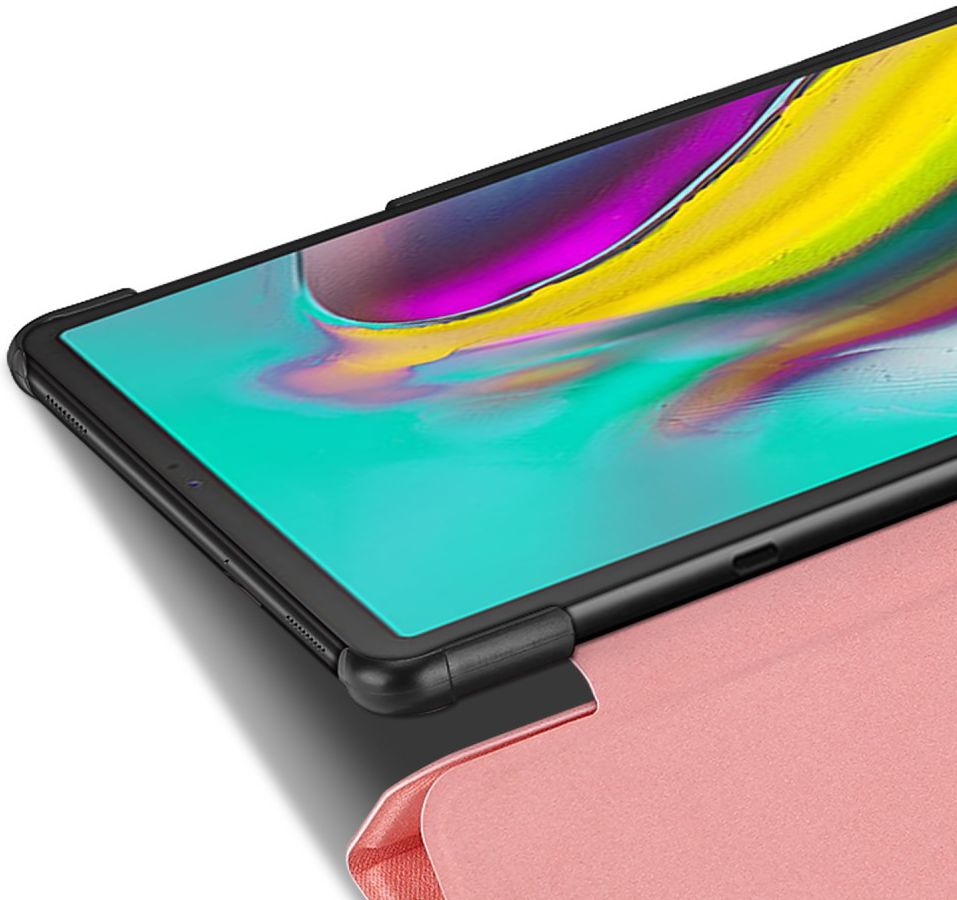 Dux Ducis Domo Series Samsung Galaxy Tab S5e Tri-fold Hoes Roze afbeelding 4