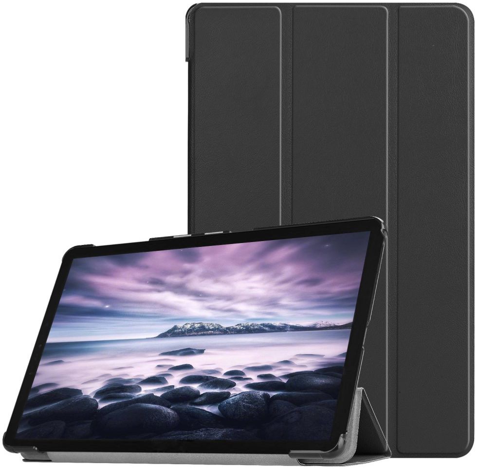 Samsung Galaxy Tab A 10.5 (2018) Hoes Tri-Fold Zwart afbeelding 1