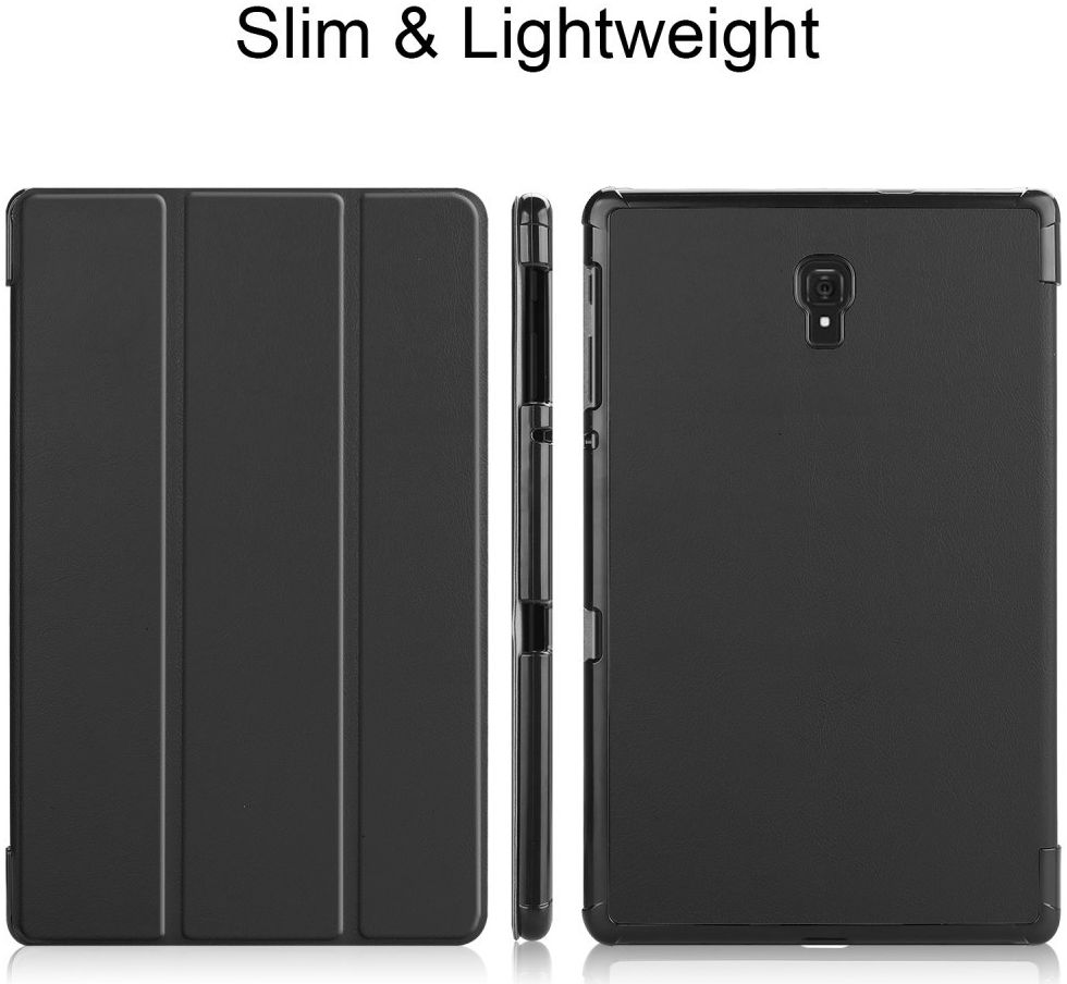 Samsung Galaxy Tab A 10.5 (2018) Hoes Tri-Fold Zwart afbeelding 3