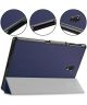 Samsung Galaxy Tab A 10.5 (2018) Tri-Fold Hoes Donker Blauw