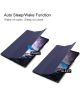 Samsung Galaxy Tab A 10.5 (2018) Tri-Fold Hoes Donker Blauw