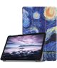 Samsung Galaxy Tab A 10.5 (2018) Tri-Fold Hoes Oil Painting