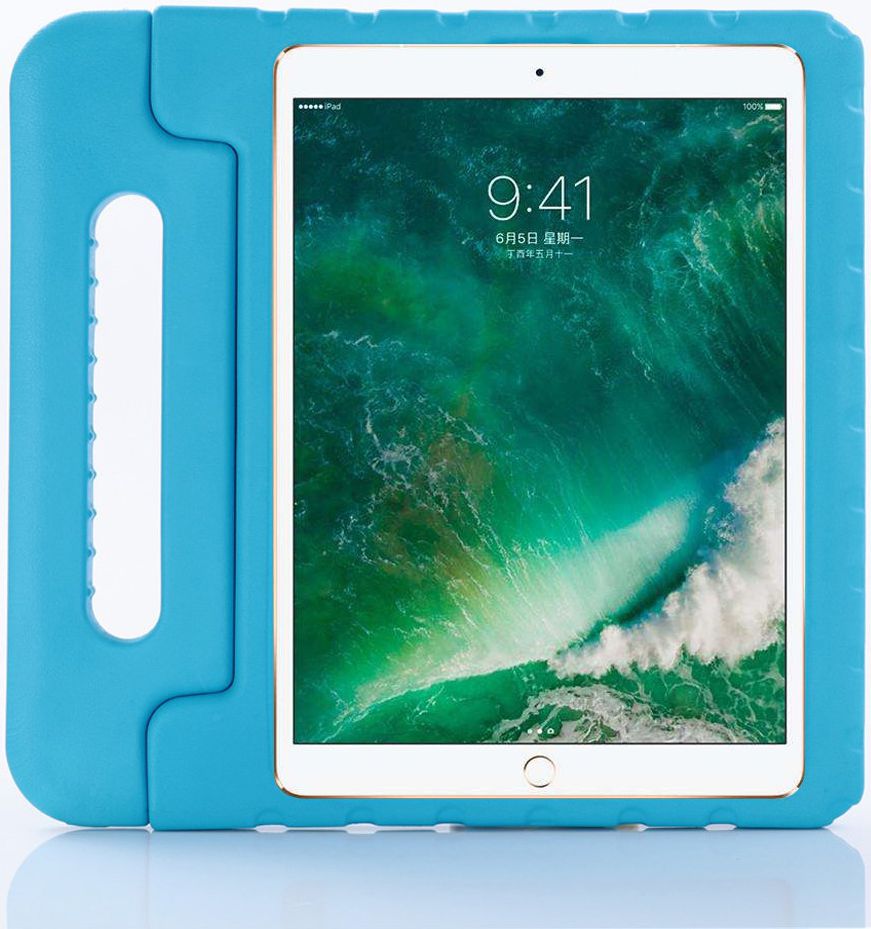 Apple iPad Pro 11 (2018) Kinder Tablethoes met Handvat Blauw afbeelding 1