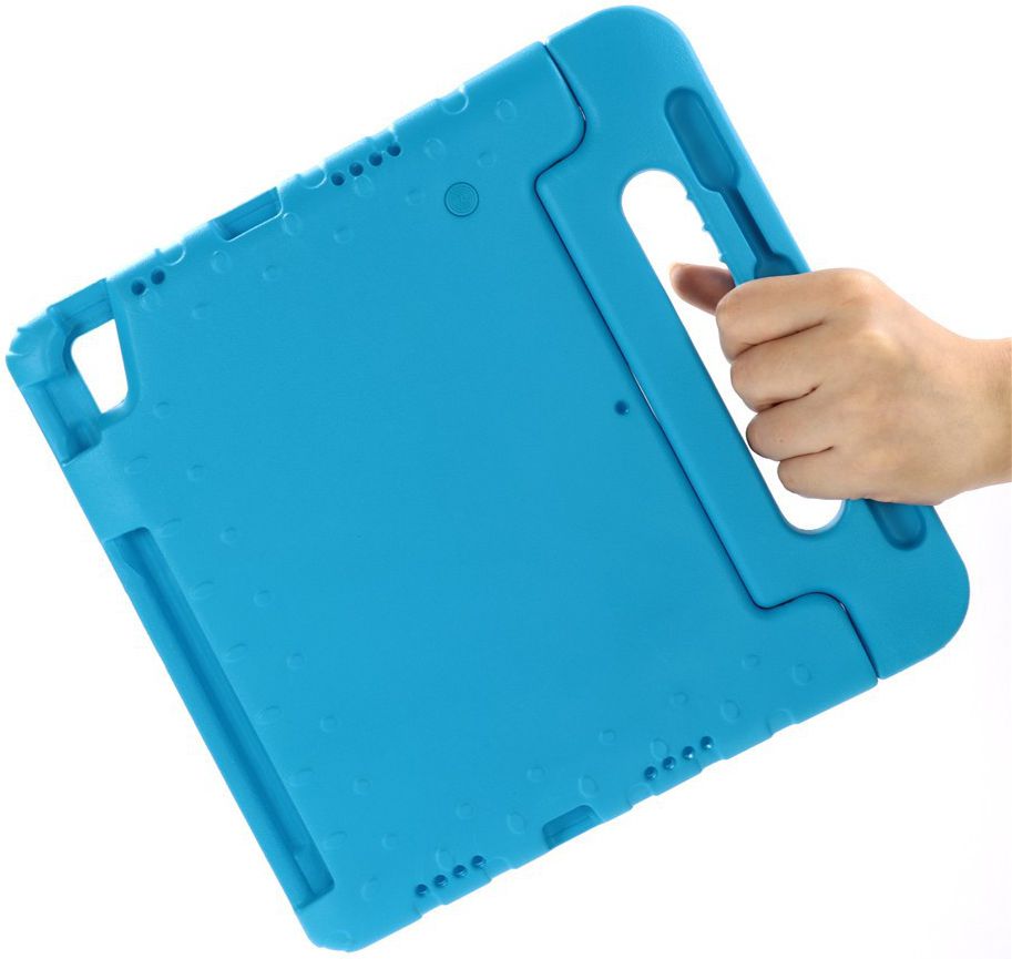 Apple iPad Pro 11 (2018) Kinder Tablethoes met Handvat Blauw afbeelding 2