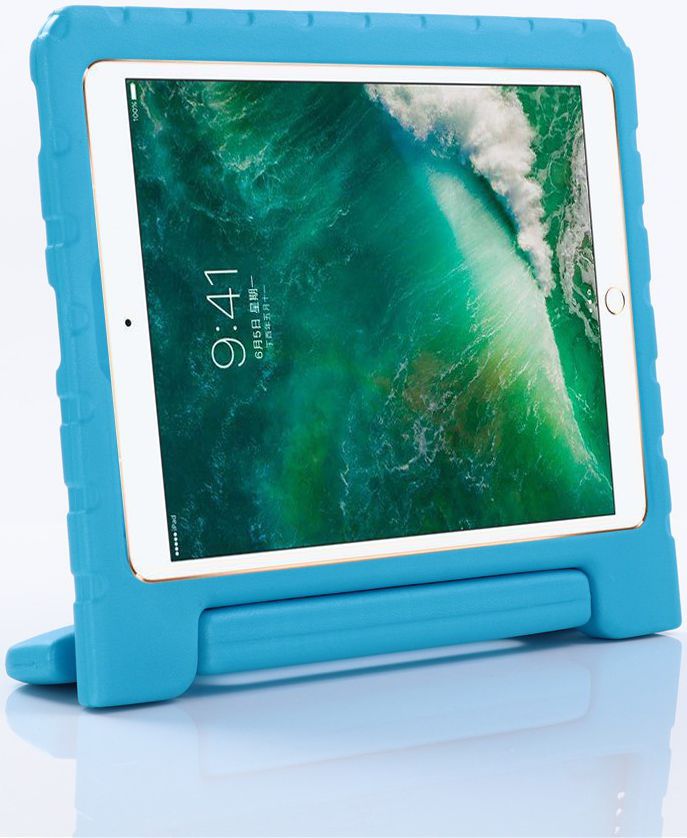 Apple iPad Pro 11 (2018) Kinder Tablethoes met Handvat Blauw afbeelding 3