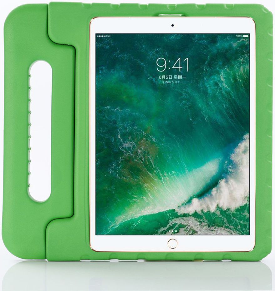 iPad Pro 11 2018 / 2020 /Air 2020 Kinder Tablethoes met Handvat  Groen afbeelding 1