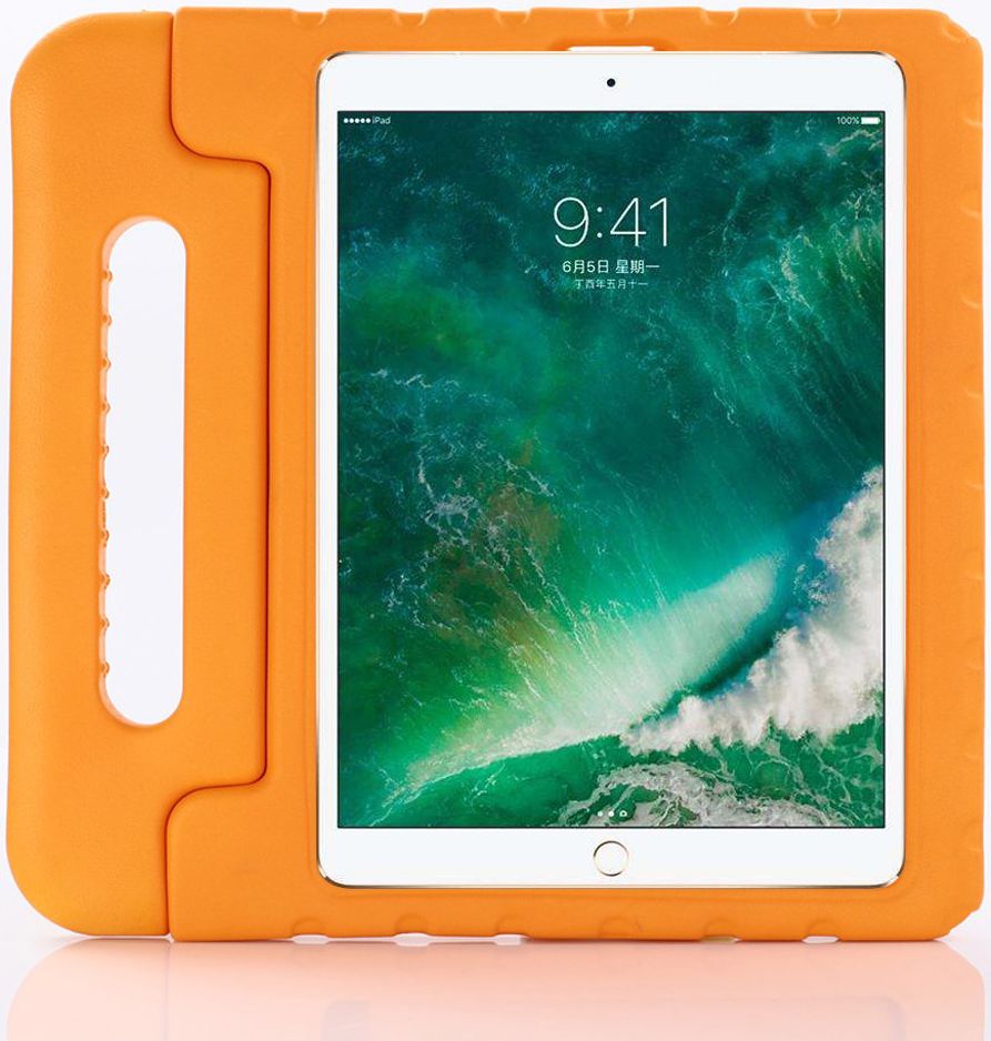 iPad Pro 11 2018 / 2020 /Air 2020 Kinder Tablethoes met Handvat Oranje afbeelding 1