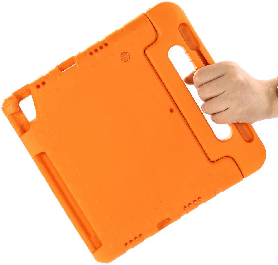 iPad Pro 11 2018 / 2020 /Air 2020 Kinder Tablethoes met Handvat Oranje afbeelding 2