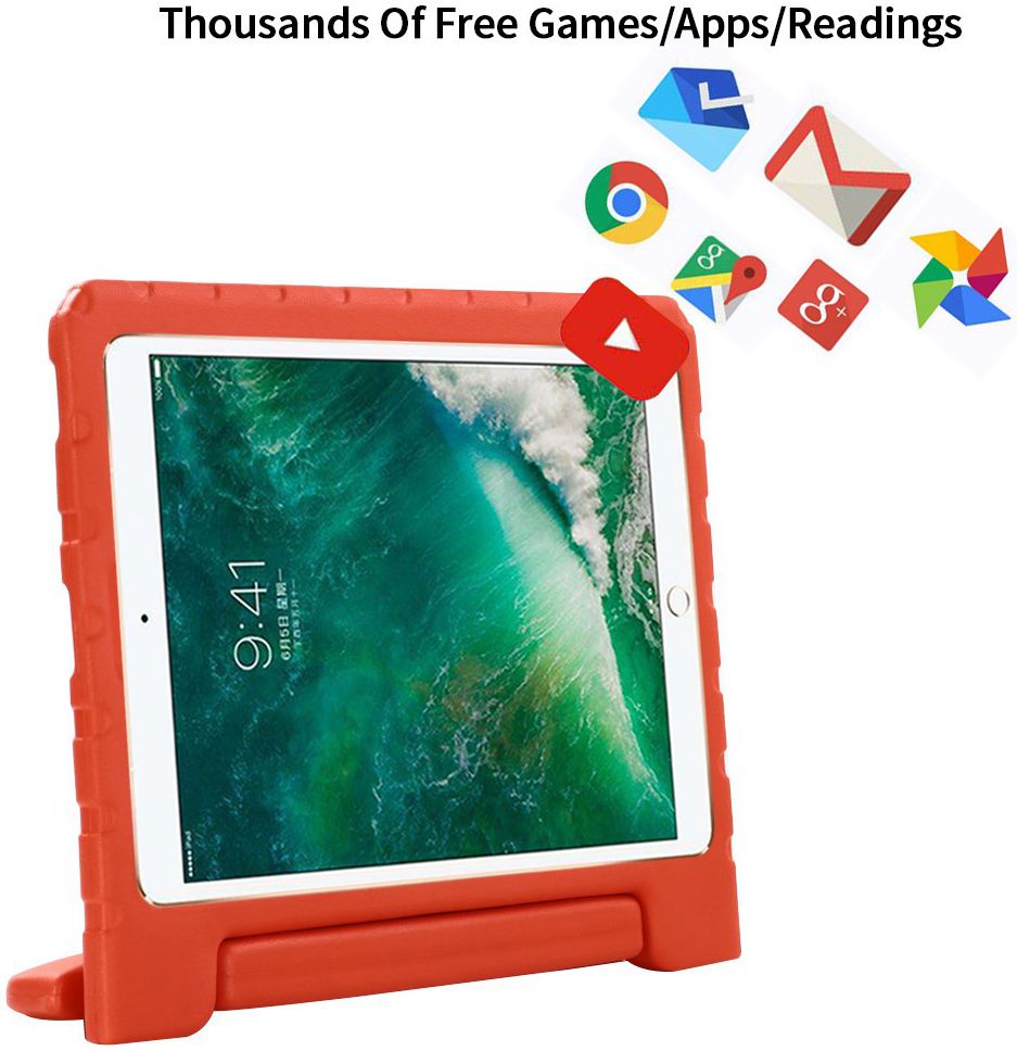 iPad Pro 11 2018 / 2020 /Air 2020 Kinder Tablethoes met Handvat  Rood afbeelding 6