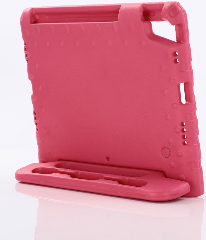 Apple iPad Pro 12.9 (2018) Kinder Tablethoes met Handvat Roze afbeelding 4