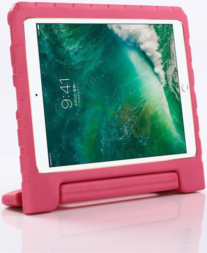 Apple iPad Pro 12.9 (2018) Kinder Tablethoes met Handvat Roze afbeelding 5