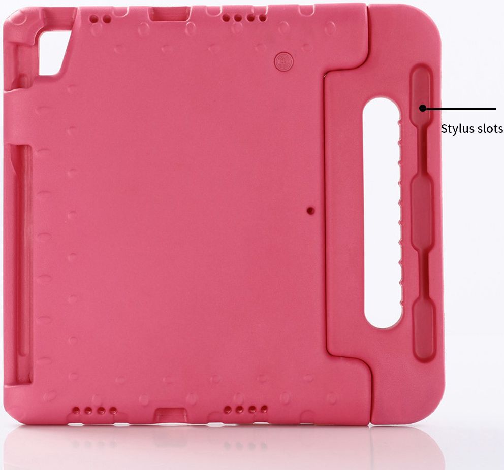 Apple iPad Pro 12.9 (2018) Kinder Tablethoes met Handvat Roze afbeelding 7