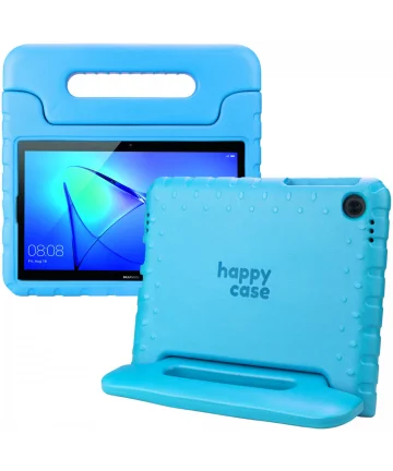 Huawei MediaPad T3 (10) Kinder Tablethoes met Handvat Blauw Hoesjes