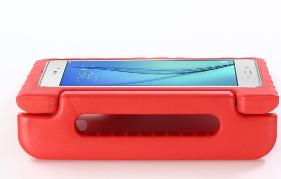 Samsung Galaxy Tab A 10.5 (2018) Kinder Tablethoes met Handvat Rood afbeelding 5