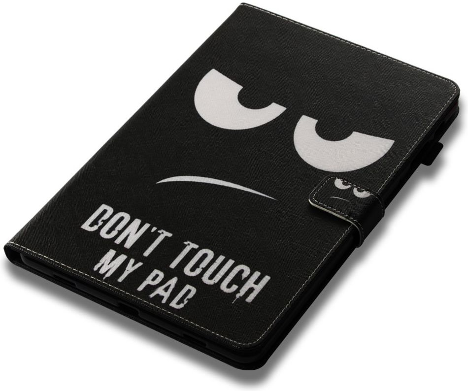 Samsung Galaxy Tab A 10.5 (2018) Portemonnee Print Hoes Don't Touch afbeelding 5