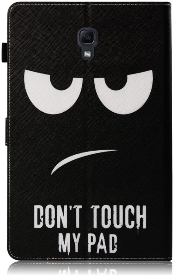 Samsung Galaxy Tab A 10.5 (2018) Portemonnee Print Hoes Don't Touch afbeelding 7