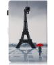 Samsung Galaxy Tab A 10.5 (2018) Portemonnee Print Hoes Eiffeltoren
