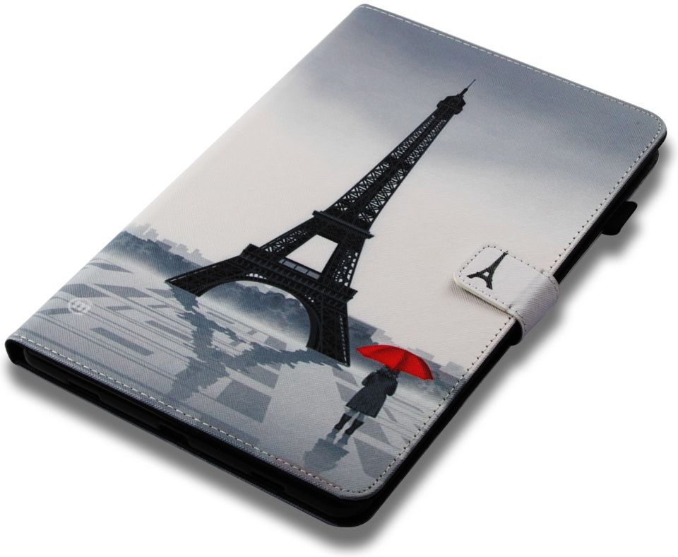 Samsung Galaxy Tab A 10.5 (2018) Portemonnee Print Hoes Eiffeltoren afbeelding 5