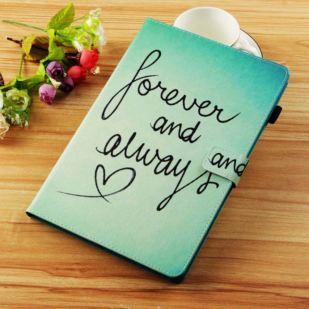 Samsung Galaxy Tab A 10.5 (2018) Portemonnee Print Hoes Quote afbeelding 9