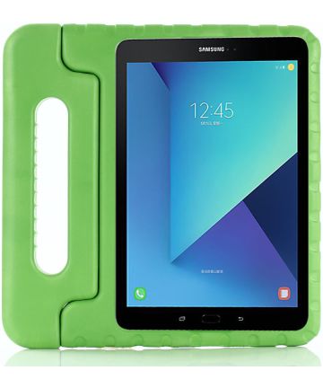 Samsung Galaxy Tab S4 10.5 Kinder Tablethoes met Handvat Groen Hoesjes