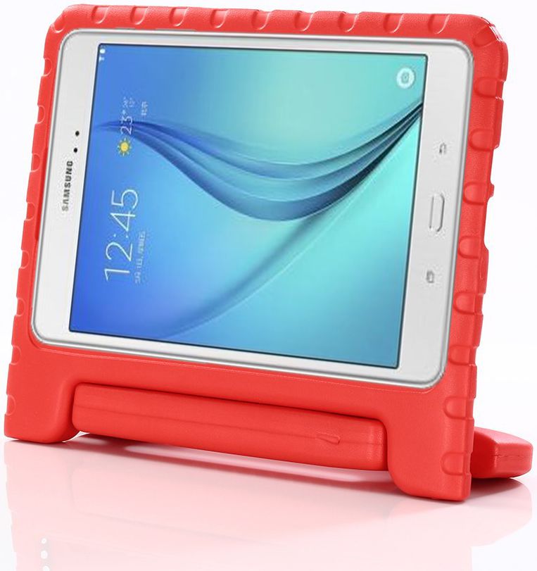 Samsung Galaxy Tab S4 10.5 Kinder Tablethoes met Handvat Rood afbeelding 3