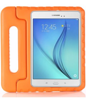 Samsung Galaxy Tab S4 10.5 Kinder Tablethoes met Handvat Oranje Hoesjes