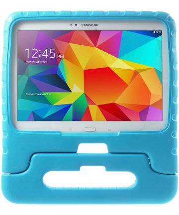Samsung Galaxy Tab 4 10.1 Kinder Tablethoes met Handvat Blauw Hoesjes