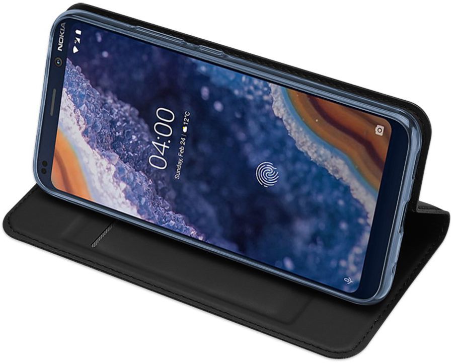 Dux Ducis Skin Pro Series Nokia 9 PureView Flip Hoesje Zwart afbeelding 4