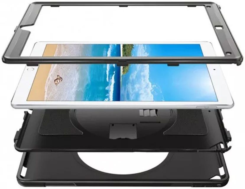 Armor X EXN-Series Apple iPad Pro 12.9 (2017) Robuuste Hoes Zwart afbeelding 3