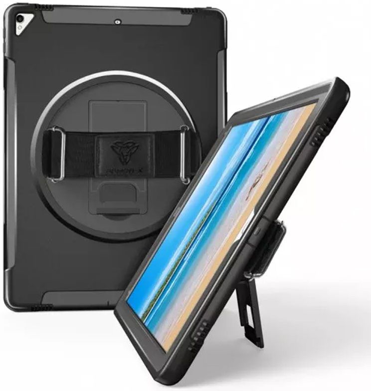 Armor X EXN-Series Apple iPad Pro 12.9 (2017) Robuuste Hoes Zwart afbeelding 4