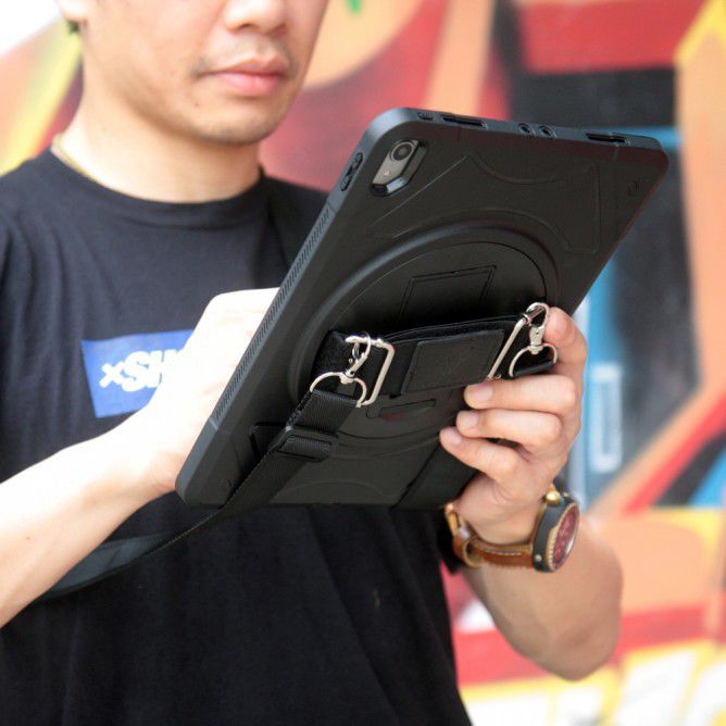 Armor X EXN-Series iPad Pro 11 (2018) Robuuste Hoes Zwart afbeelding 6