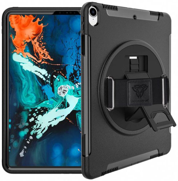 Armor X EXN-Series Apple iPad Pro 12.9 (2018) Robuuste Hoes Zwart afbeelding 1