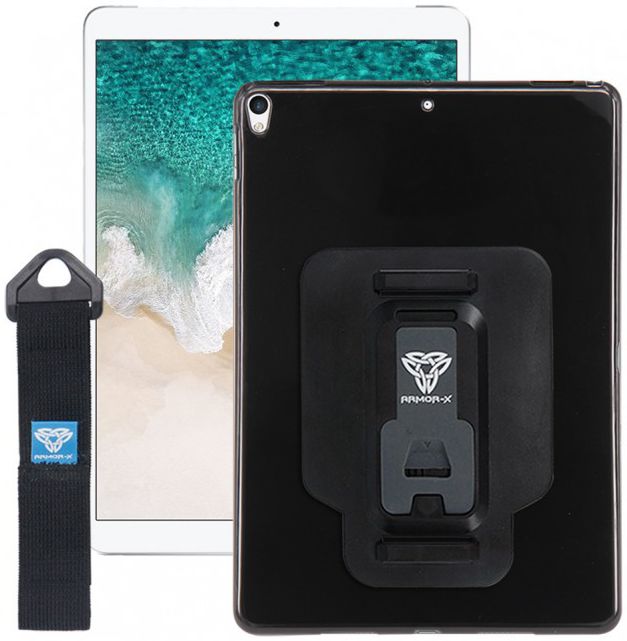 Armor X PXT-Series iPad Air 2019 / Pro 10.5 2017 Impact TPU Hoes Zwart afbeelding 1