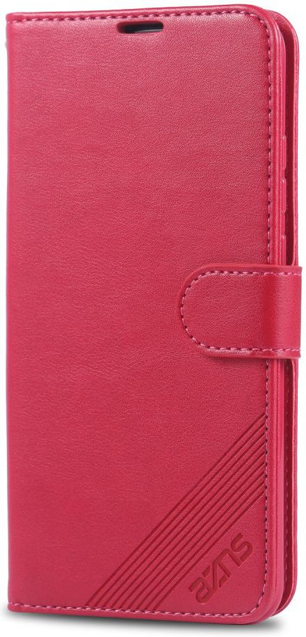 AZNS Huawei P Smart (2019) Portemonnee Stand Hoesje Rood afbeelding 3
